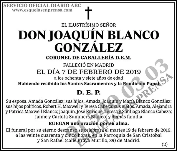 Joaquín Blanco González