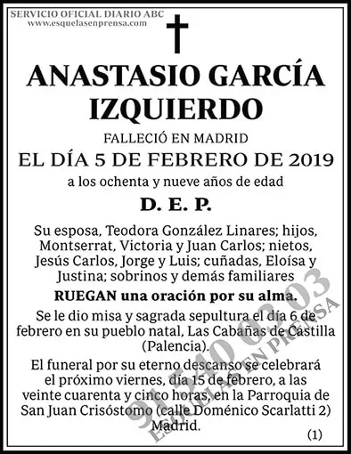 Anastasio García Izquierdo