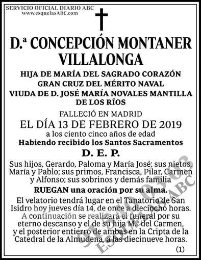 Concepción Montaner Villalonga