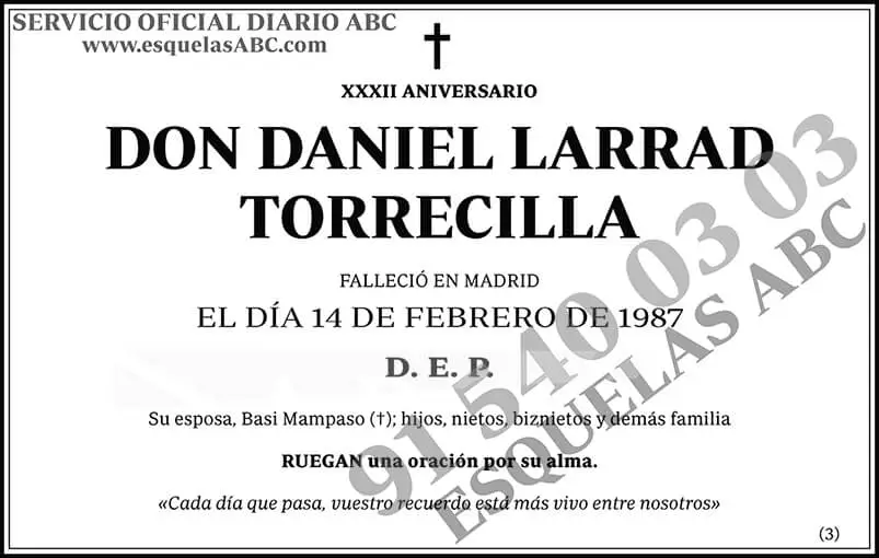 Daniel Larrad Torrecilla