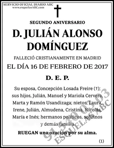 Julián Alonso Domínguez