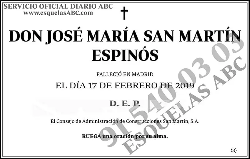José María San Martín Espinós