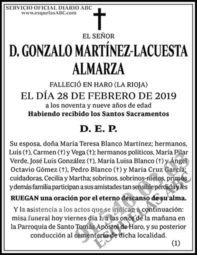 Gonzalo Martínez-Lacuesta Almarza