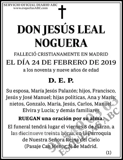 Jesús Leal Noguera