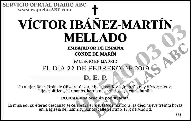 Víctor Ibáñez-Martín Mellado