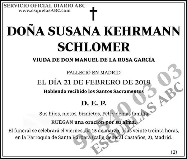 Susana Kehrmann Schlomer