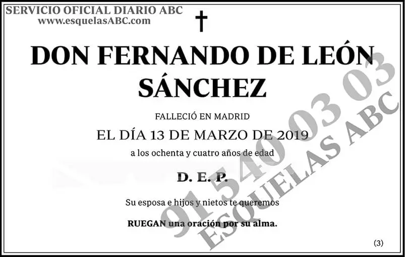 Fernando de León Sánchez