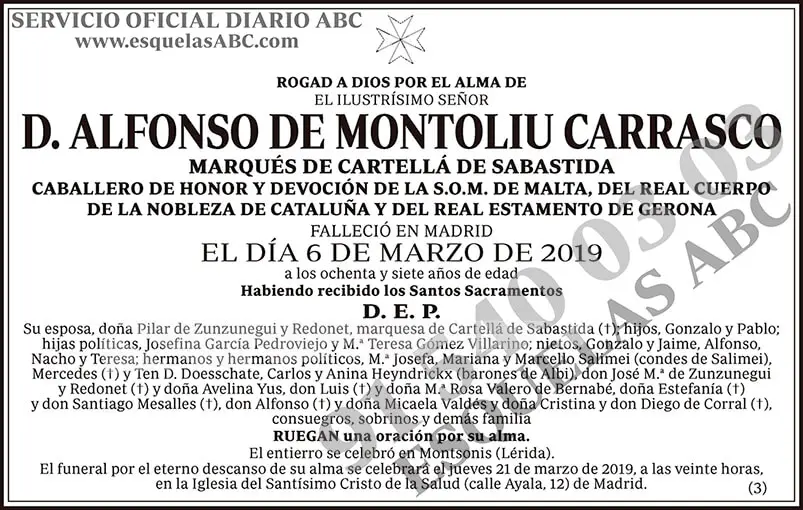 Alfonso de Montoliu Carrasco