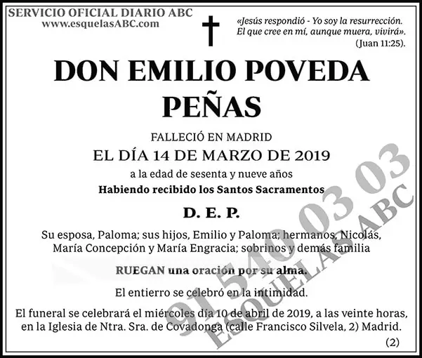 Emilio Poveda Peñas
