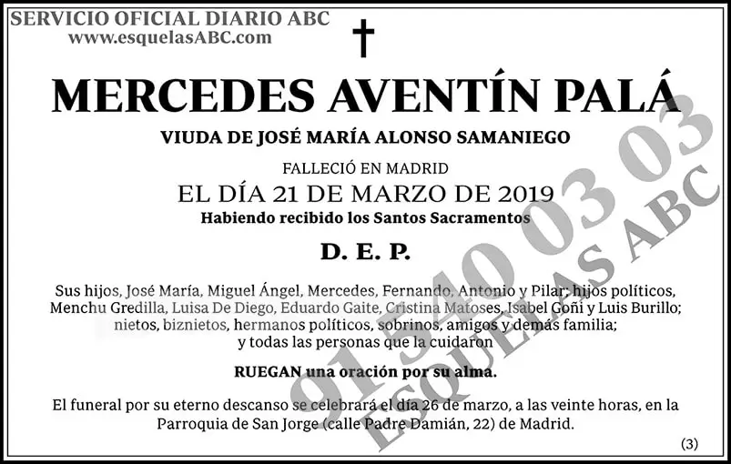 Mercedes Aventín Palá
