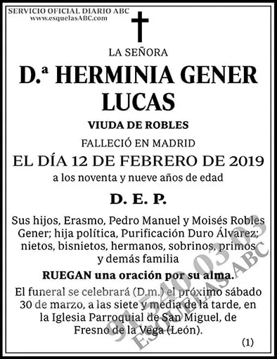 Herminia Gener Lucas