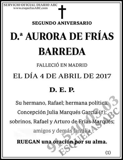 Aurora de Frías Barerda