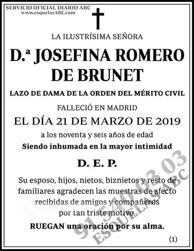 Josefina Romero de Brunet
