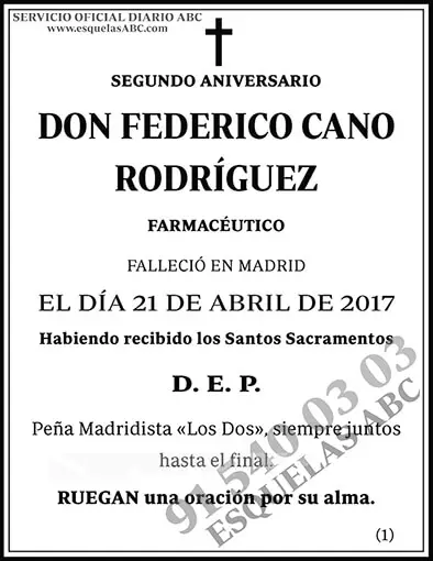 Federico Cano Rodríguez