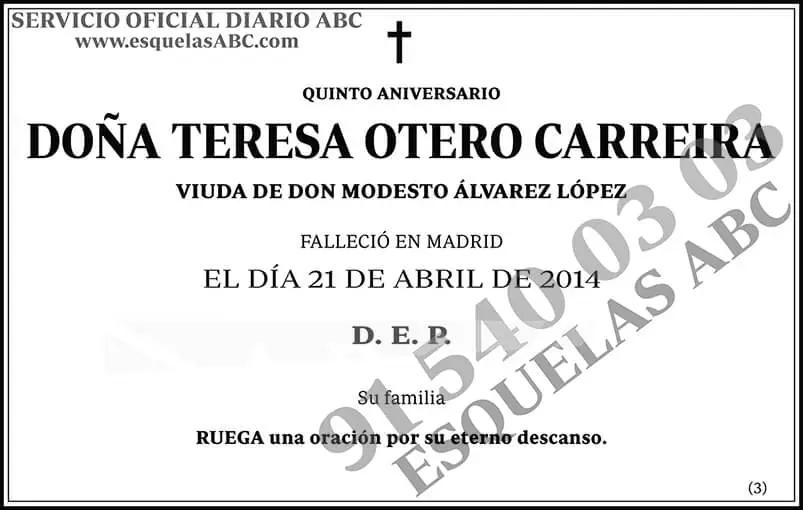 Teresa Otero Carreira