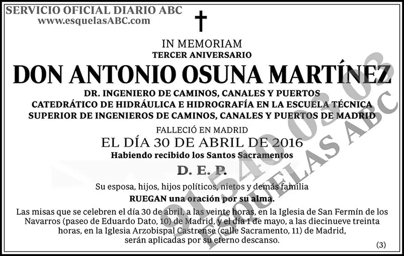 Antonio Osuna Martínez