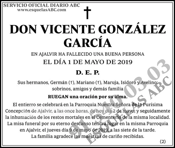Vicente González García