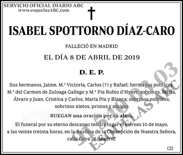 Isabel Spottorno Díaz-Caro