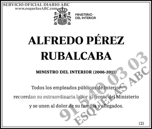 Alfredo Pérez Rubalcaba