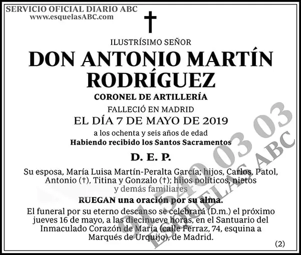 Antonio Martín Rodríguez