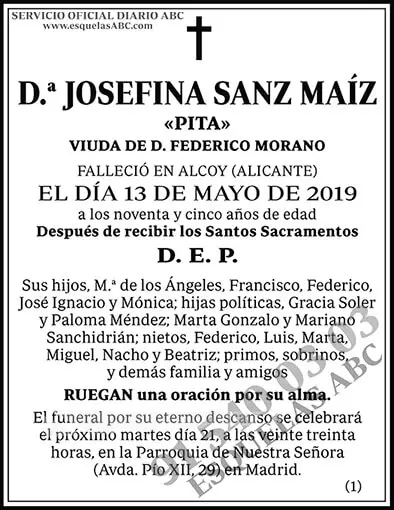 Josefina Sanz Maíz