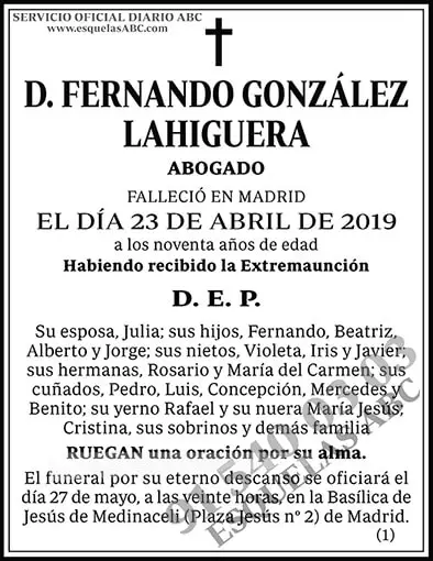 Fernando González Lahiguera