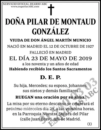 Pilar de Montaud González
