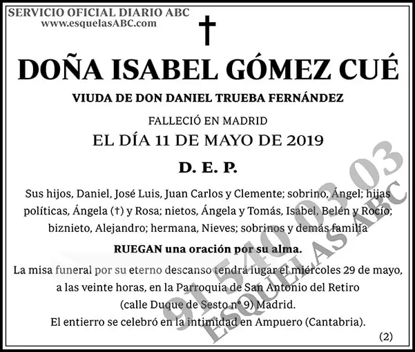 Isabel Gómez Cué