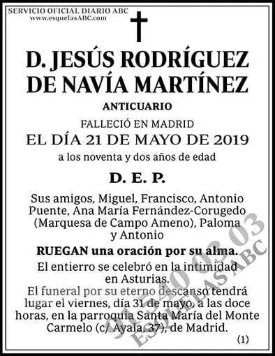 Jesús Rodríguez de Navía Martínez