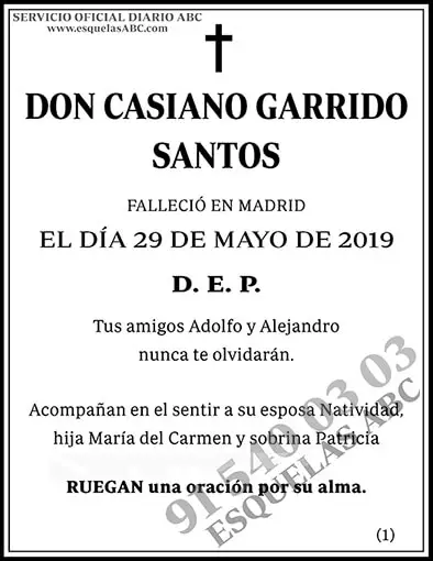 Casiano Garrido Santos