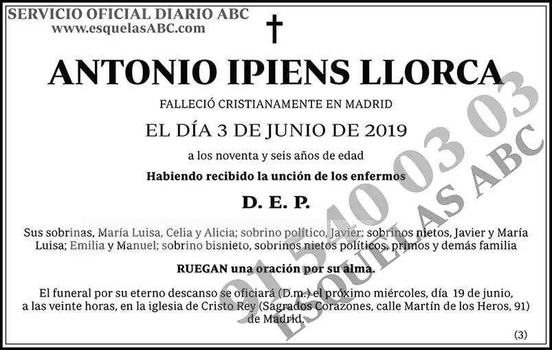 Antonio Ipiens Llorca