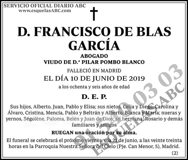 Francisco de Blas García