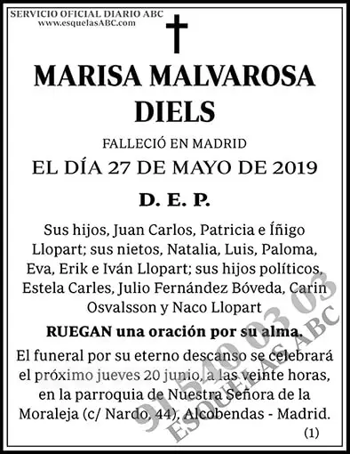 Marisa Malvarosa Diels