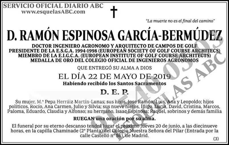 Ramón Espinosa García-Bermúdez
