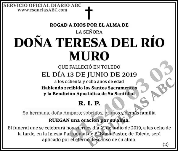 Teresa del Río Muro
