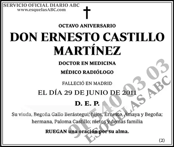Ernesto Castillo Martínez