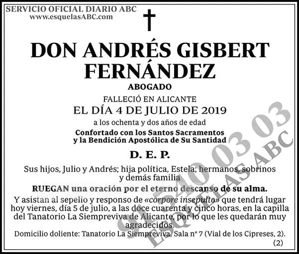 Andrés Gisbert Fernández