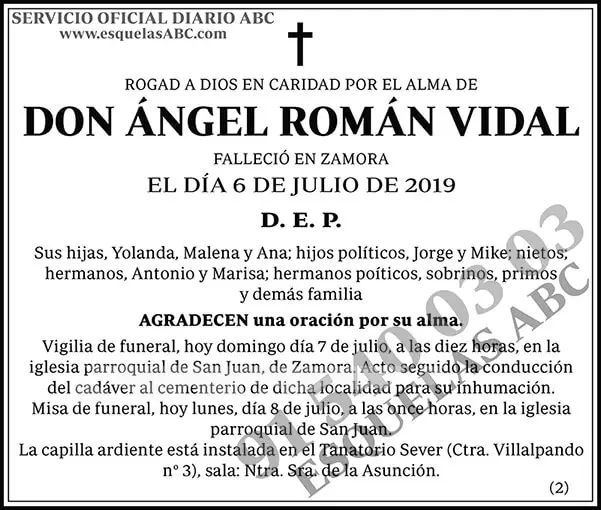 Ángel Román Vidal