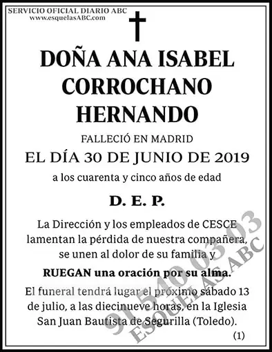 Ana Isabel Corrochano Hernando