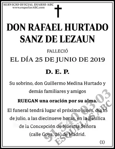 Rafael Hurtado Sanz de Lezaun