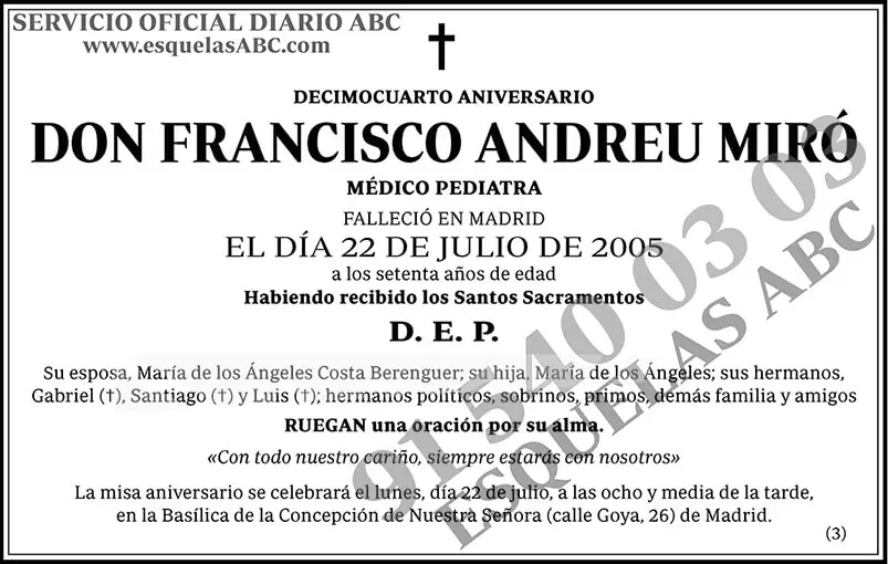Francisco Andreu Miró