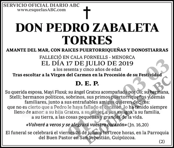 Pedro Zabaleta Torres