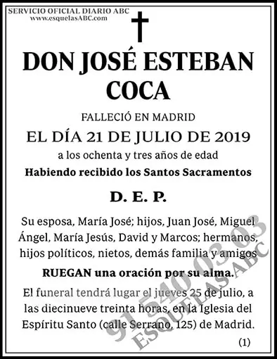 José Esteban Coca
