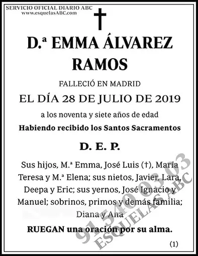 Emma Álvarez Ramos