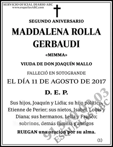 Maddalena Rolla Gerbaudi
