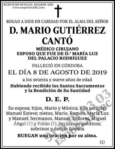 Mario Gutiérrez Cantó