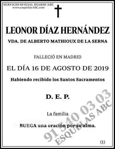 Leonor Díaz Hernández