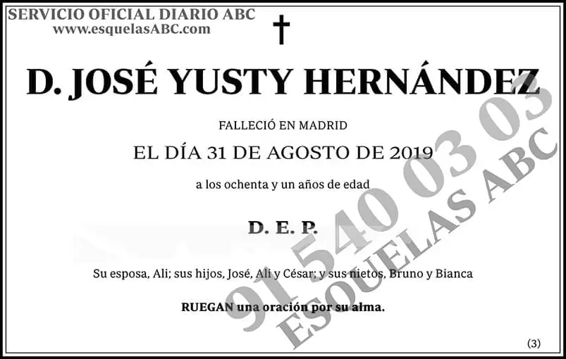 José Yusty Hernández