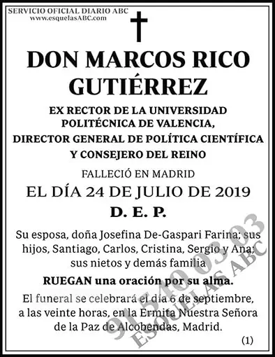 Marcos Rico Gutiérrez
