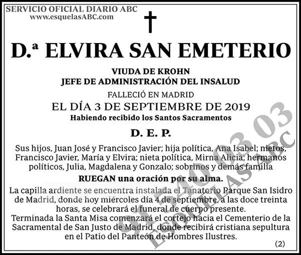 Elvira San Emeterio